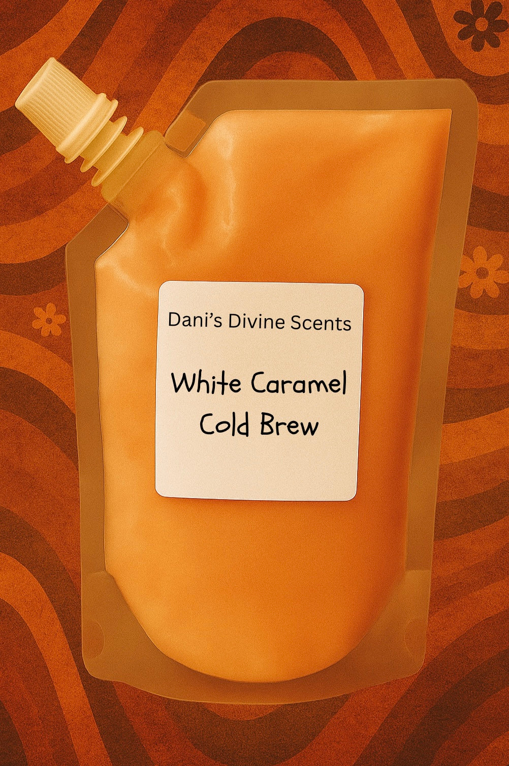 White Caramel Cold Brew Comparison Squeezable Wax Melt