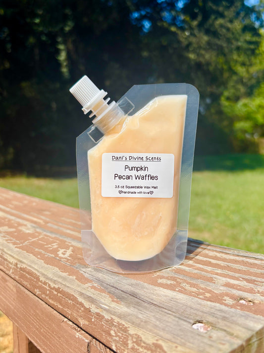 Pumpkin Pecan Waffles Comparison Squeezable Wax Melt