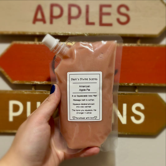American Apple Pie Comparison Squeezable Wax Melt