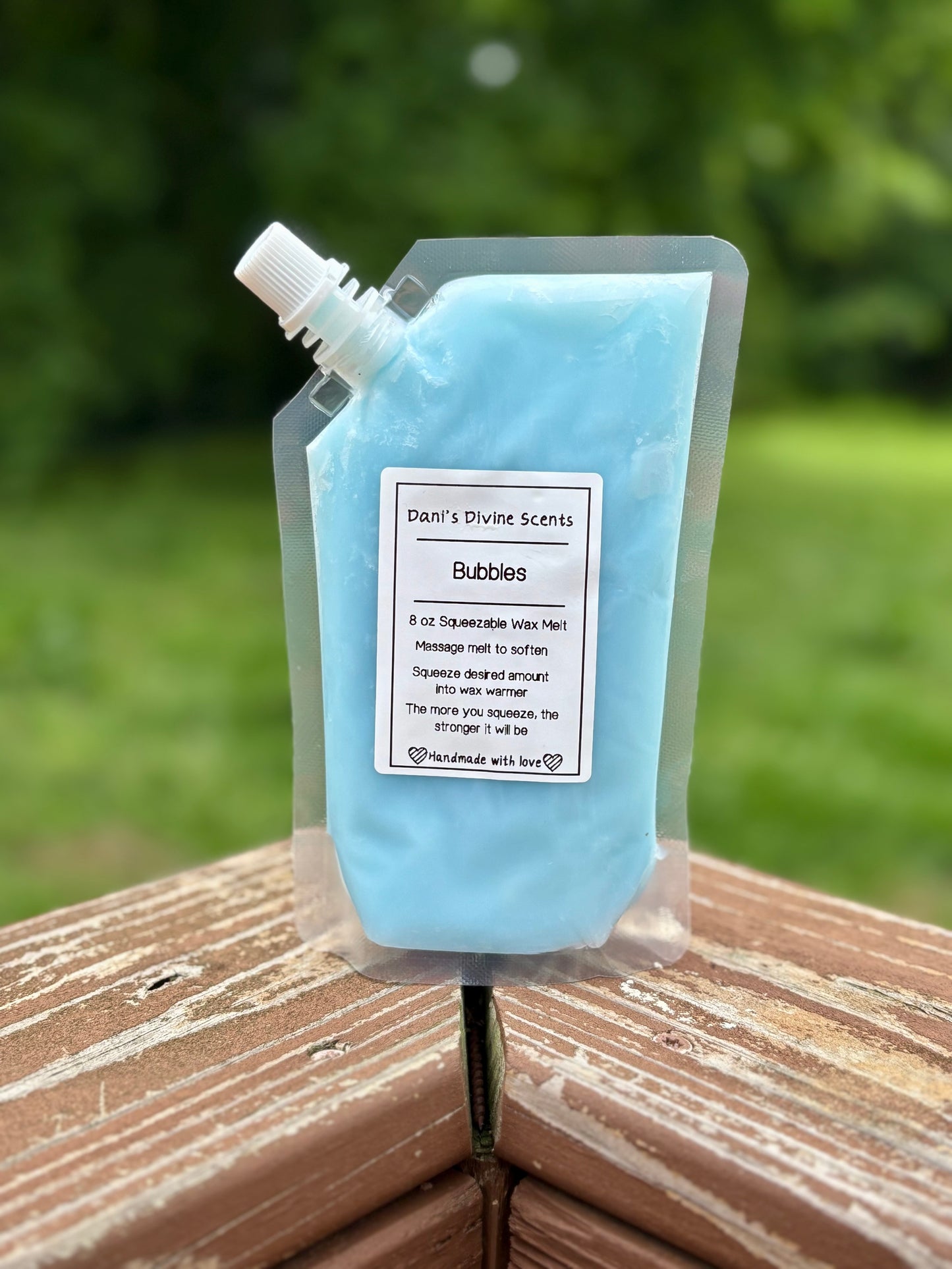 Bubbles Comparison Squeezable Wax Melt