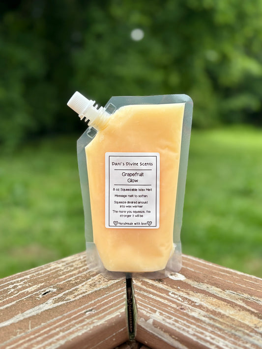 Grapefruit Glow Comparison Squeezable Wax Melt