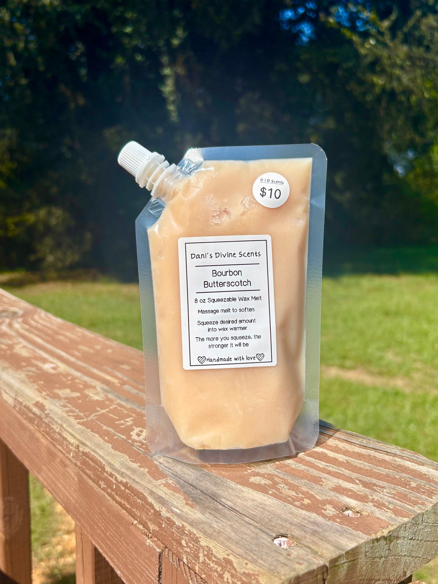 Bourbon Butterscotch Comparison Squeezable Wax Melt